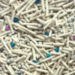 Scented Tofu Cat Litter with Color Beads and deodorizing beads from Yovia Pet Products